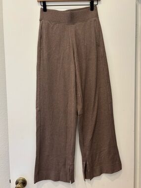 NWOT Pact Organic 100% cotton relaxed Wide-Leg Lounge Pants sustainable soft
